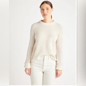 Quince Fisherman 100% Cashmere sweater XS